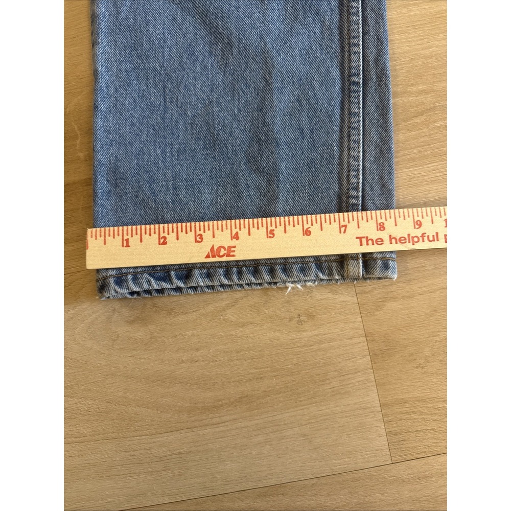 Vtg 1999 Levi's 505 Jeans Men Sz 36 x 32 Blue Made in Columbia Straight Leg - Picture 9 of 12